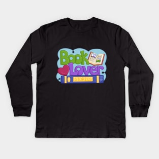 Book Lover Kids Long Sleeve T-Shirt